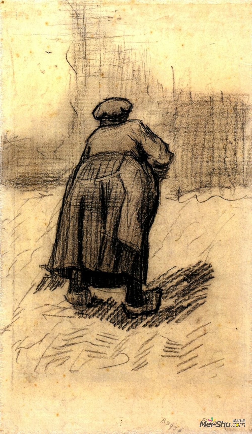 挖土豆的农妇梵高vangogh艺术高清