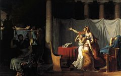 《刀斧手抬着布鲁图斯儿子们的尸体》达维特(大卫David)欣赏高清