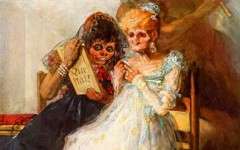 《老妇人》戈雅(Goya)高清欣赏