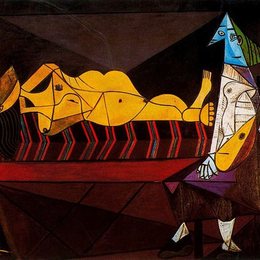 《小夜曲》毕加索欣赏高清