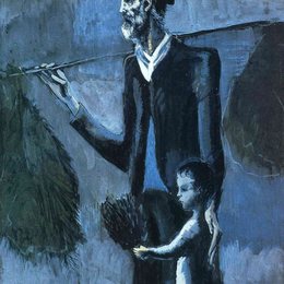 《古尔的买卖人》毕加索高清作品