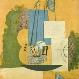 《小提琴》毕加索艺术高清