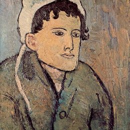 《戴着帽子的女子》毕加索欣赏高清