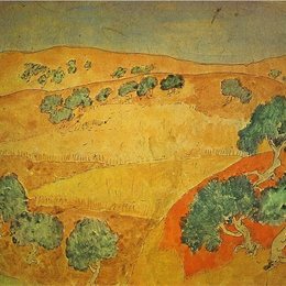 《夏天的风景》毕加索欣赏高清