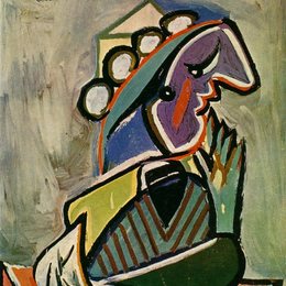 《女子》毕加索高清作品