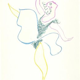 《舞女》毕加索欣赏高清