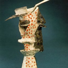 《一杯苦艾酒》毕加索作品高清