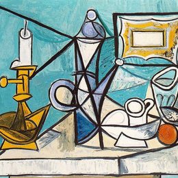 《灯》毕加索欣赏高清