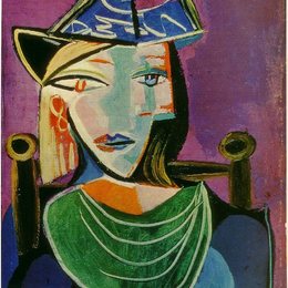 《玛丽&middot;泰蕾兹》毕加索高清欣赏