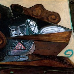 《加泰隆自助餐》毕加索高清艺术作品