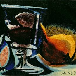 《水果》毕加索高清欣赏