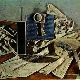 《餐具》毕加索高清作品