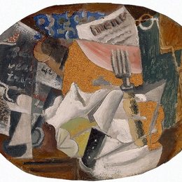 《酒馆》毕加索高清作品