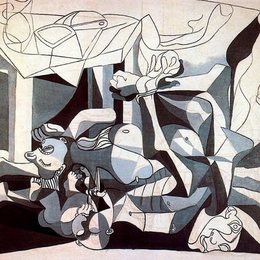 《墓地》毕加索作品欣赏高清