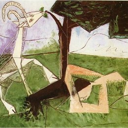 《春天》毕加索高清欣赏