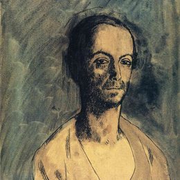 《加泰隆雕塑家莫罗》毕加索艺术高清