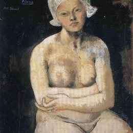 《荷兰女孩》毕加索艺术高清