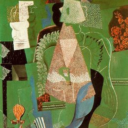 《少女》毕加索作品欣赏