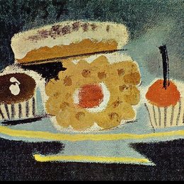 《面包和饮料》毕加索高清作品