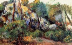 《紫色的风景》雷诺阿(Renoir)作品欣赏