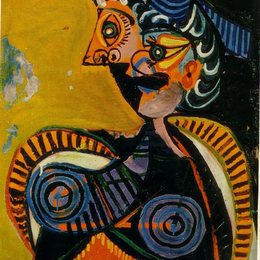 《女子》毕加索作品高清