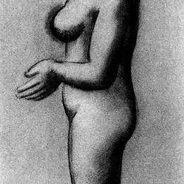 《裸女》毕加索高清艺术作品