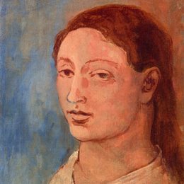 《费尔南德头像》毕加索高清