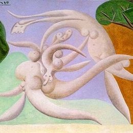 《裸女》毕加索作品高清