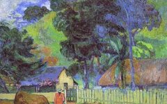 《风光》高更(Paul Gauguin)作品高清