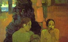 《大佛寺》高更(Paul Gauguin)作品欣赏高清