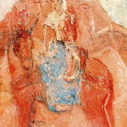 《骑驴的女子》毕加索欣赏高清