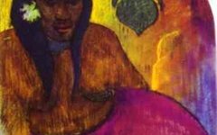 《大溪地女子》高更(Paul Gauguin)作品高清