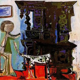 《沃夫纳格餐厅》毕加索艺术高清