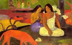 《女子》高更(Paul Gauguin)高清作品