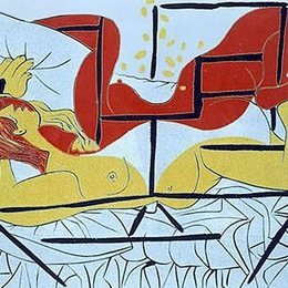 《达娜厄》毕加索作品高清