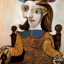 《穿黄色衬衫的多拉&middot;马尔》毕加索艺术高清