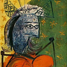 《女子》毕加索作品欣赏高清