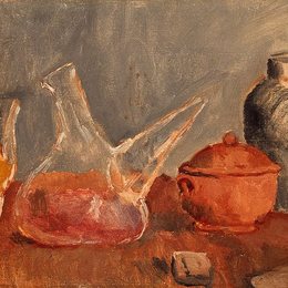 《花瓶》毕加索作品高清