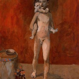 《兄弟俩》毕加索作品欣赏高清