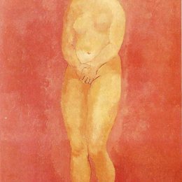 《站着的裸女》毕加索欣赏高清