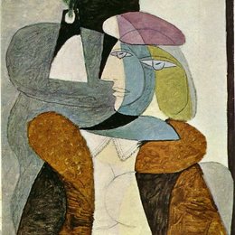 《玛丽&middot;泰蕾兹&middot;沃尔特》毕加索作品高清