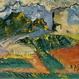 《麦田》毕加索高清艺术作品