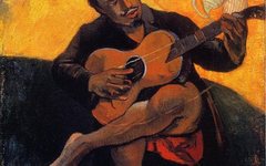 《吉他手》高更(Paul Gauguin)