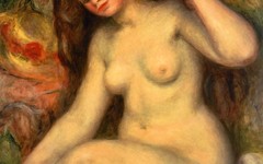 《浴女》雷诺阿(Renoir)作品高清