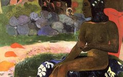 《她的名字叫维拉欧马蒂》高更(Paul Gauguin)高清欣赏