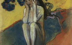 《布列塔尼傍晚》高更(Paul Gauguin)高清作品