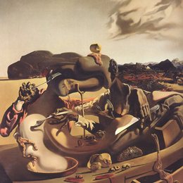 《秋季食人》达利艺术作品高清