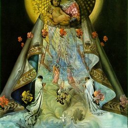 《瓜达卢佩圣母》达利作品欣赏