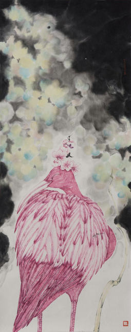 赵方方-误入尘寰（4）40×110cm