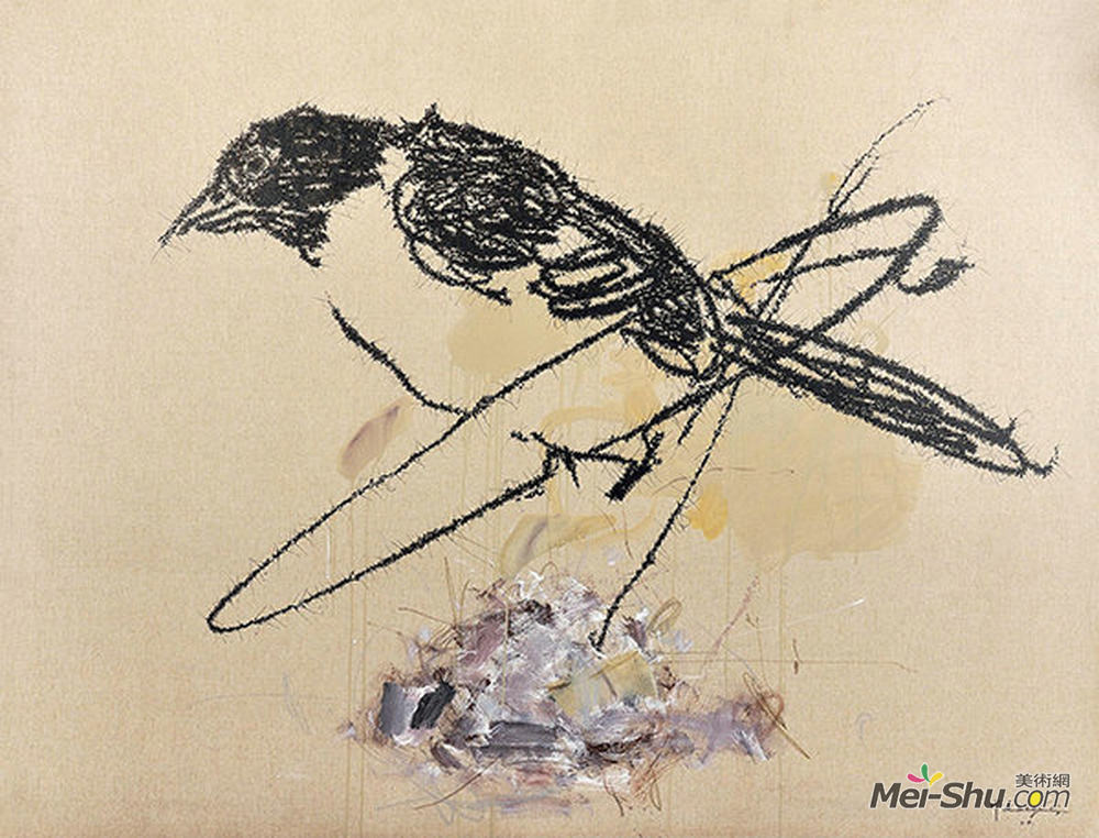 叶永青-鸟_叶永青作品_叶永青官网_艺术家_美术网-mei-shu.com